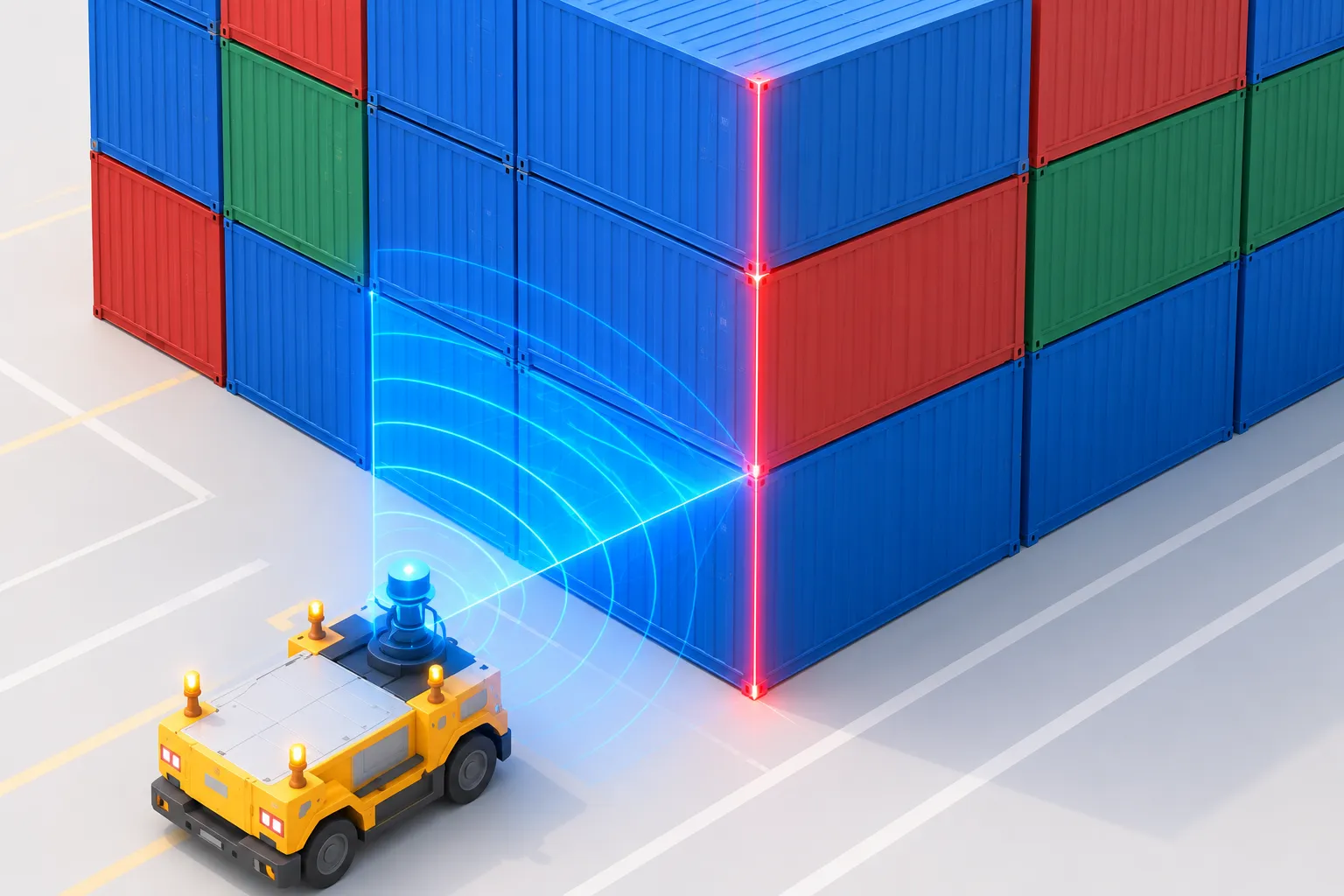 Container Stacking Analysis with Corner Detection